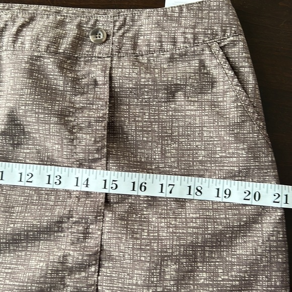 AVIA Heathered Brown Golf Skort Size Large - Picture 13 of 14
